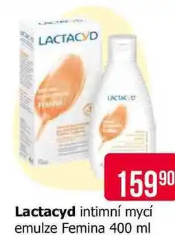 Teta Lactacyd Intimní mycí emulze femina 400ml nabídka