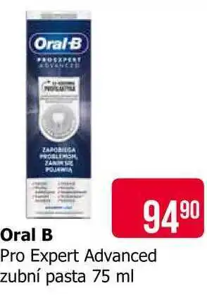 Teta Oral B Pro Expert Advanced zubní pasta 75 ml nabídka