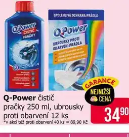 Teta Q-Power čistič pračky 250 ml nabídka