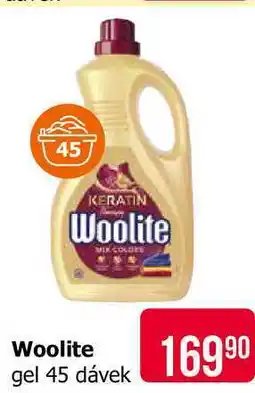 Teta Woolite gel 45 dávek nabídka