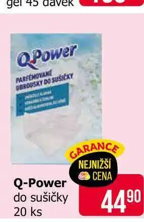 Teta Q-Power do sušičky 20 ks nabídka