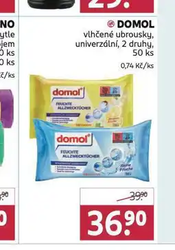 Rossmann Domol vlhčené ubrousky nabídka