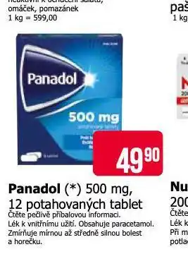 Teta Panadol nabídka