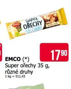 Teta Emco super ořechy nabídka