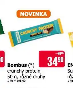 Teta Bombus crunchy protein nabídka