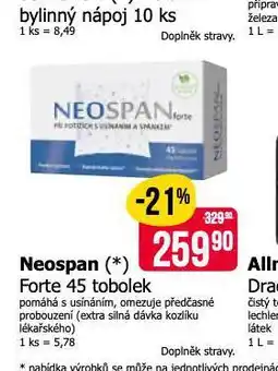 Teta Neospan nabídka