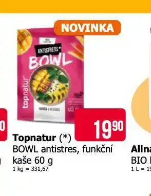 Teta Topnatur funkční kaše nabídka