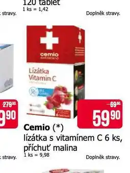 Teta Cemio lízátka s vitamínem c nabídka