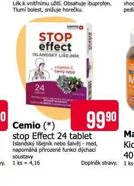 Teta Cemio stop effect nabídka