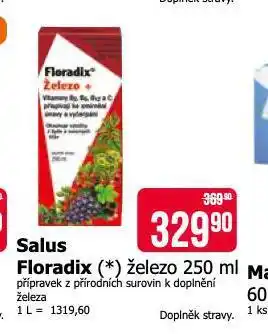 Teta Salus floradix železo nabídka