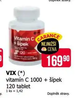 Teta Vix vitamin c 1000 + šípek nabídka