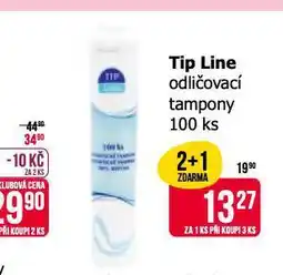 Teta Tip line odličovací tampony nabídka