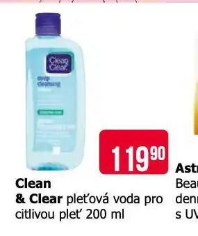 Teta Clean & clean pleťová voda nabídka