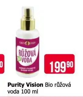 Teta Purity vision bio růžová voda nabídka