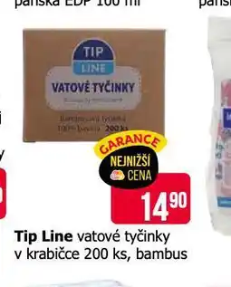 Teta Tip line vatové tyčinky v krabičce nabídka