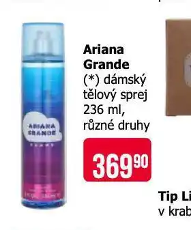 Teta Ariana grande dámský tělový sprej nabídka