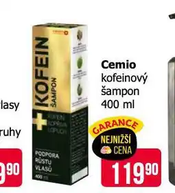 Teta cemio kofeinový šampon nabídka