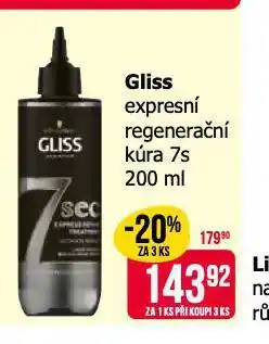 Teta Gliss expresní regenerační kúra nabídka