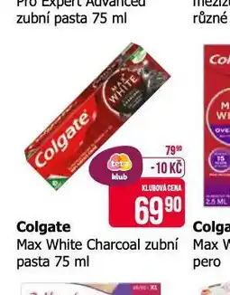 Teta Colgate max white zubní pasta nabídka