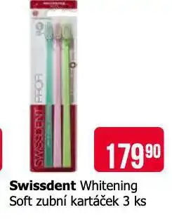 Teta Swissdent whitening soft zubní kartáček nabídka