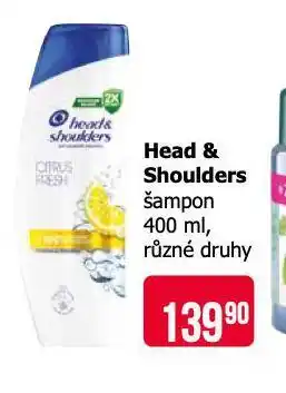 Teta Head&shoulders šampon nabídka