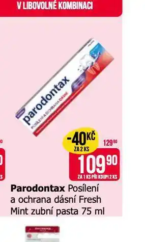 Teta Parodontax zubní pasta nabídka