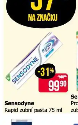 Teta Sensodyne zubní pasta nabídka