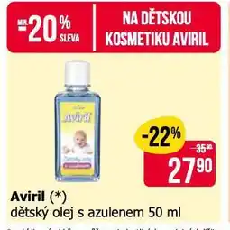 Teta Aviril dětský olej s azulenem nabídka