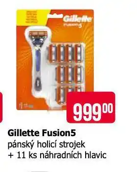 Teta Gillette fusion 5 pánský holicí strojek nabídka