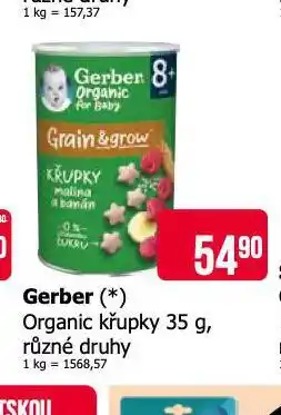 Teta Gerber organic křupky nabídka