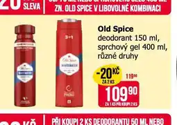 Teta Old spice deodorant nabídka