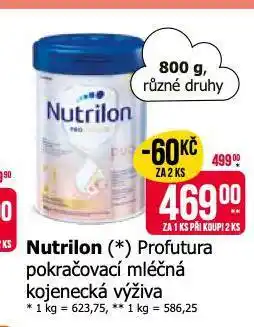 Teta Nutrilon pokračovací mléčná kojenecká výživa nabídka