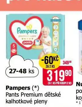 Teta Pampers dětské plenky nabídka