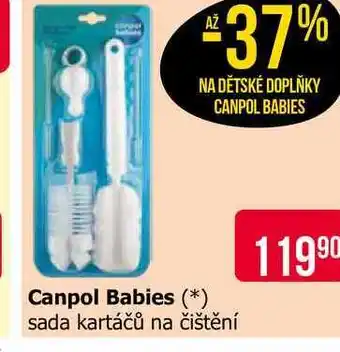 Teta Canpol Babies sada kartáčů na čištění nabídka