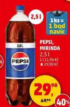 Penny Market PEPSI, 2,5 l nabídka