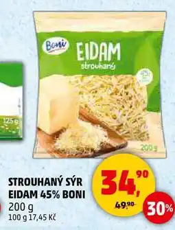 Penny Market STROUHANÝ SÝR EIDAM 45% BONI, 200 g nabídka