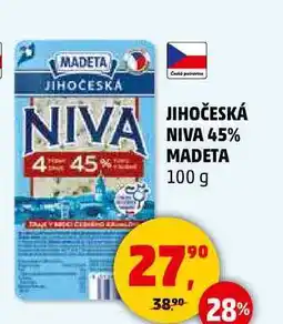 Penny Market MADETA JIHOČESKÁ NIVA 45%, 100 g nabídka