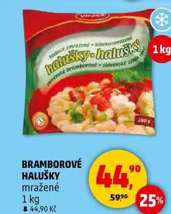 Penny Market BRAMBOROVÉ HALUŠKY mražené, 1 kg nabídka