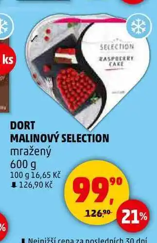 Penny Market DORT MALINOVÝ SELECTION mražený, 600 g nabídka