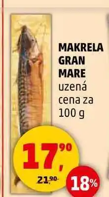 Penny Market MAKRELA GRAN MARE uzená, 100 g nabídka