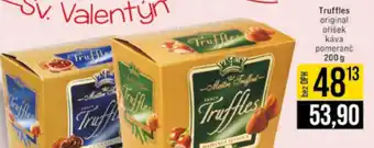 Jip Truffles original oříšek káva pomeranč nabídka