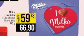 Jip Milka pralinky I Love Milka nabídka