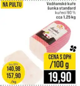 Jip Vodňanské kuře šunka standard nabídka