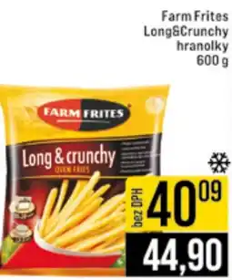 Jip Farm Frites Long&Crunchy hranolky nabídka