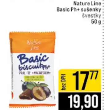 Jip Nature Line Basic Ph+ sušenky švestky nabídka