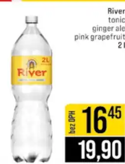 Jip River tonic ginger ale pink grapefruit nabídka