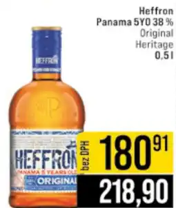 Jip Heffron Panama 5YO 38 % nabídka