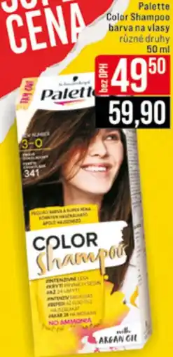 Jip Palette Color Shampoo barva na vlasy nabídka