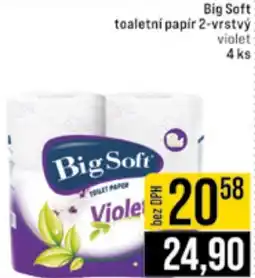 Jip Big Soft toaletní papír 2-vrstvý nabídka