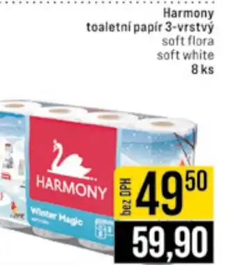 Jip Harmony toaletní papír 3-vrstvý nabídka